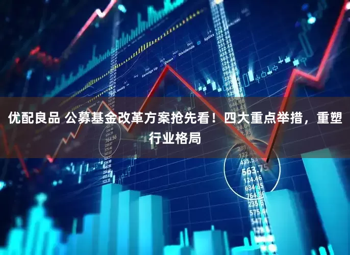 优配良品 公募基金改革方案抢先看！四大重点举措，重塑行业格局